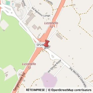 Mappa Via Vecchia Lizzanello, 18, 73100 Lecce, Lecce (Puglia)