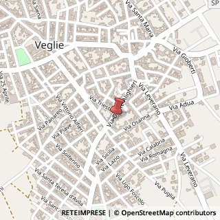 Mappa Via Dante Alighieri, 85, 73010 Veglie, Lecce (Puglia)