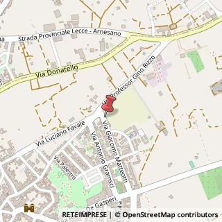 Mappa Via Giacomo Matteotti, 100, 73047 Monteroni di Lecce, Lecce (Puglia)