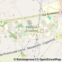 Map Monteroni di Lecce