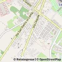 Mapa Lecce