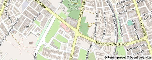 Mappa Lecce