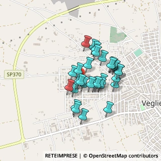 Mappa Via Martiri del Terrorismo, 73010 Veglie LE, Italia (0.35)
