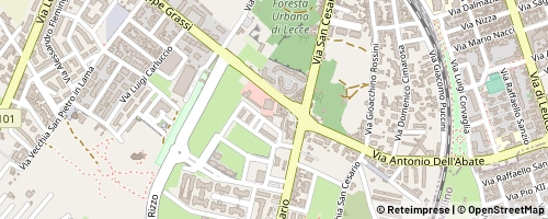 Mappa Lecce