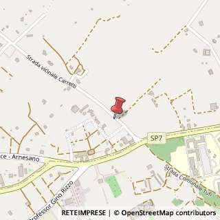 Mappa Via Carretti, 6, 73010 Arnesano, Lecce (Puglia)
