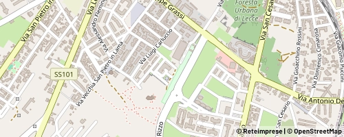 Mappa Lecce
