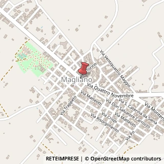 Mappa Via IV Novembre, 73041 Magliano LE, Italia, 73041 Carmiano, Lecce (Puglia)