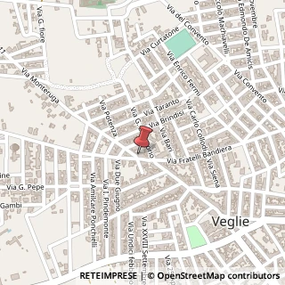 Mappa Via Monteruga, 144, 73010 Veglie, Lecce (Puglia)