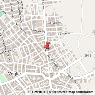 Mappa Via Salice, 5, 73010 Veglie, Lecce (Puglia)