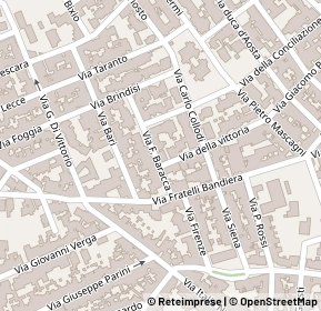 Mappa Via Francesco Baracca, 73010 Veglie LE, Italia (0.13077)