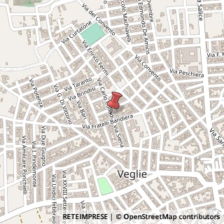 Mappa Via Collodi, 5, 73010 Veglie, Lecce (Puglia)