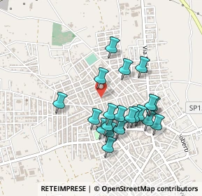 Mappa Via Collodi, 73010 Veglie LE, Italia (0.4405)