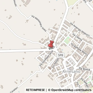 Mappa Via XXV Luglio, 16, 73010 Carmiano, Lecce (Puglia)