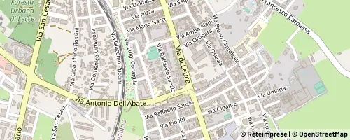Mappa Lecce