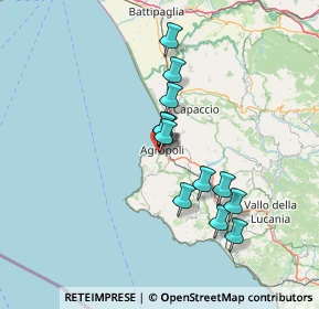 Mappa Via Estate, 84043 Agropoli SA, Italia (12.10385)