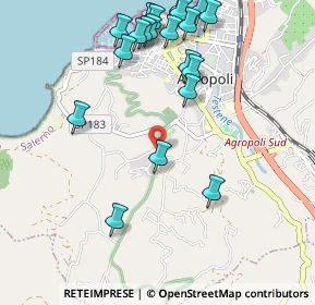 Mappa Via Estate, 84043 Agropoli SA, Italia (1.3005)