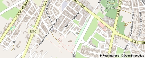 Mappa Lecce