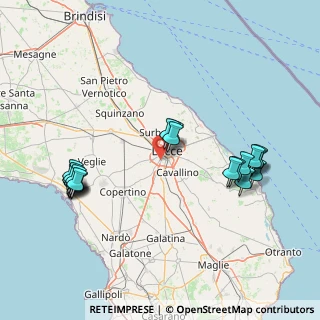 Mappa Via Einstein Albert, 73100 Lecce LE, Italia (18.6605)