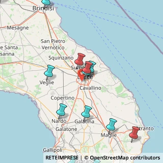Mappa Via Einstein Albert, 73100 Lecce LE, Italia (23.45)