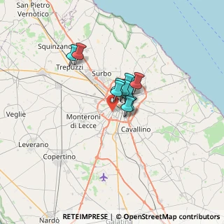 Mappa Via Einstein Albert, 73100 Lecce LE, Italia (4.03)