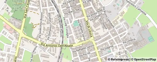 Mappa Lecce