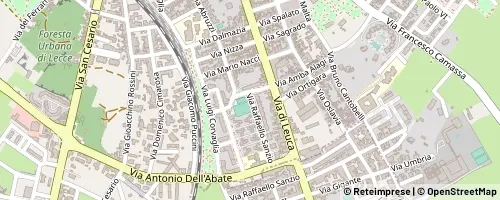 Mappa Lecce