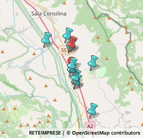 Mappa Via Principe, 84034 Padula SA, Italia (2.53909)