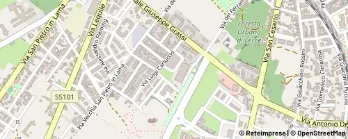 Mappa Lecce