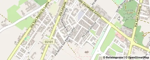 Mappa Lecce