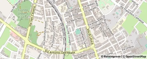 Mappa Lecce