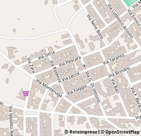 Mappa Via Pescara, 73010 Veglie LE, Italia (0.10385)