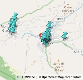 Mappa Via Armando Diaz, 84038 Sassano SA, Italia (0.7935)