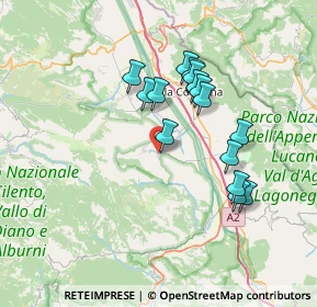 Mappa Via Armando Diaz, 84038 Sassano SA, Italia (6.82)