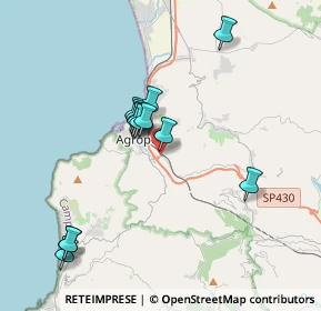 Mappa Via Luigi Einaudi, 84043 Agropoli SA, Italia (3.59385)