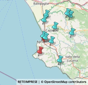 Mappa Via Luigi Einaudi, 84043 Agropoli SA, Italia (13.89364)