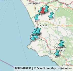 Mappa Via Luigi Einaudi, 84043 Agropoli SA, Italia (15.37667)