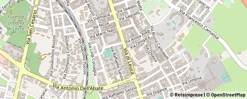 Mappa Lecce