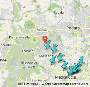 Mappa Via Giovanni Fattori, 95030 Mascalucia CT, Italia (3.22692)