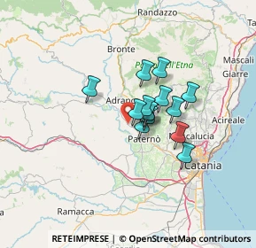 Mappa SS 121, 95038 Santa Maria di Licodia CT, Italia (9.33357)