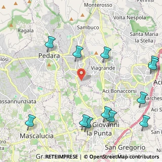 Mappa Via Nino Bixio, 95039 Trecastagni CT, Italia (3.24417)