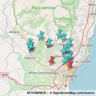 Mappa Via Nicolosi, 95032 Belpasso CT, Italia (7.32765)