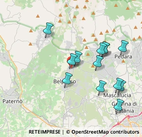 Mappa Via Colombo Cristoforo, 95032 Belpasso CT, Italia (4.22538)