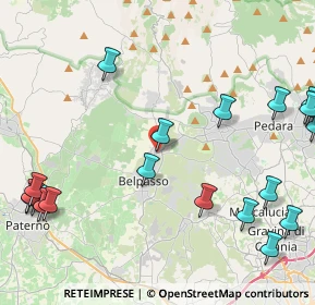 Mappa Via Colombo Cristoforo, 95032 Belpasso CT, Italia (6.636)