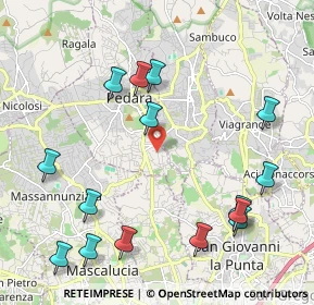 Mappa Via Eduardo de Filippo, 95030 Pedara CT, Italia (2.79467)