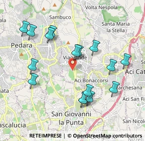 Mappa Via Alcide de Gasperi, 95030 Tremestieri Etneo CT, Italia (2.27125)