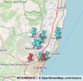 Mappa Via Alcide de Gasperi, 95030 Tremestieri Etneo CT, Italia (5.93727)