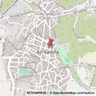 Mappa Via Vittorio Emanuele,  31, 95022 Aci Catena, Catania (Sicilia)