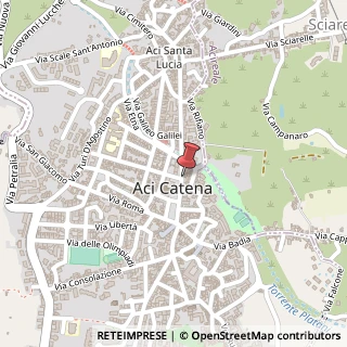 Mappa Via Vittorio Emanuele, 29, 95022 Aci Catena, Catania (Sicilia)