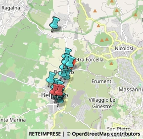 Mappa Via Dusmet Cardinale, 95032 Belpasso CT, Italia (1.63)