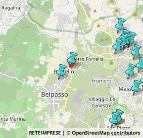 Mappa Via Dusmet Cardinale, 95032 Belpasso CT, Italia (3.4075)